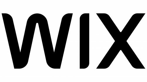 Wix logo (bold black wordmark)